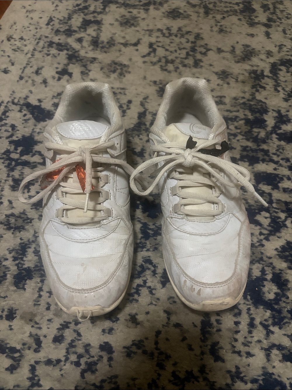 Chassé Zone White Gameday Cheerleading Sneakers